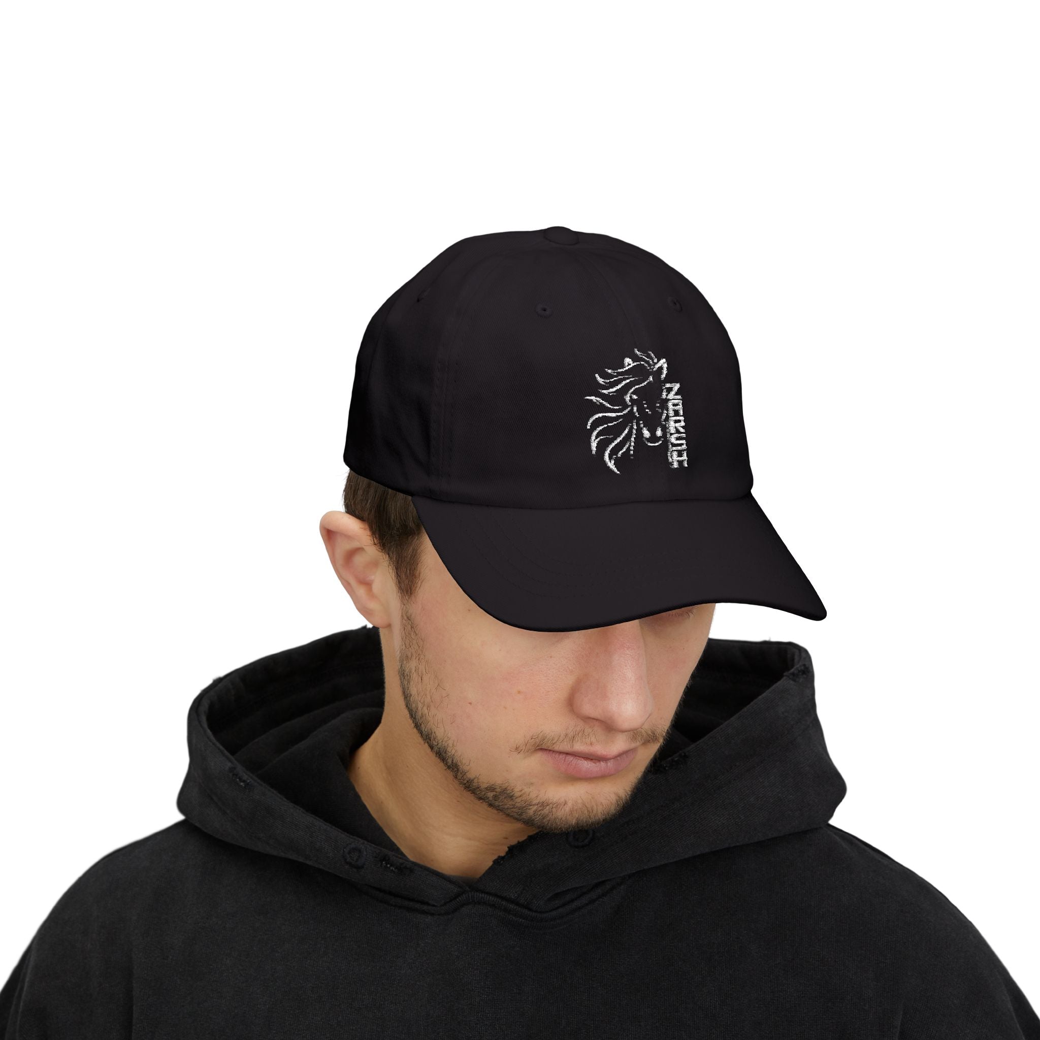 ---Embroidered---Classic Dad Cap - Stylish White Hat for Everyday Wear, Perfect Gift for Father's Day, Summer Outings, Casual Looks, Adjustable Baseball Cap