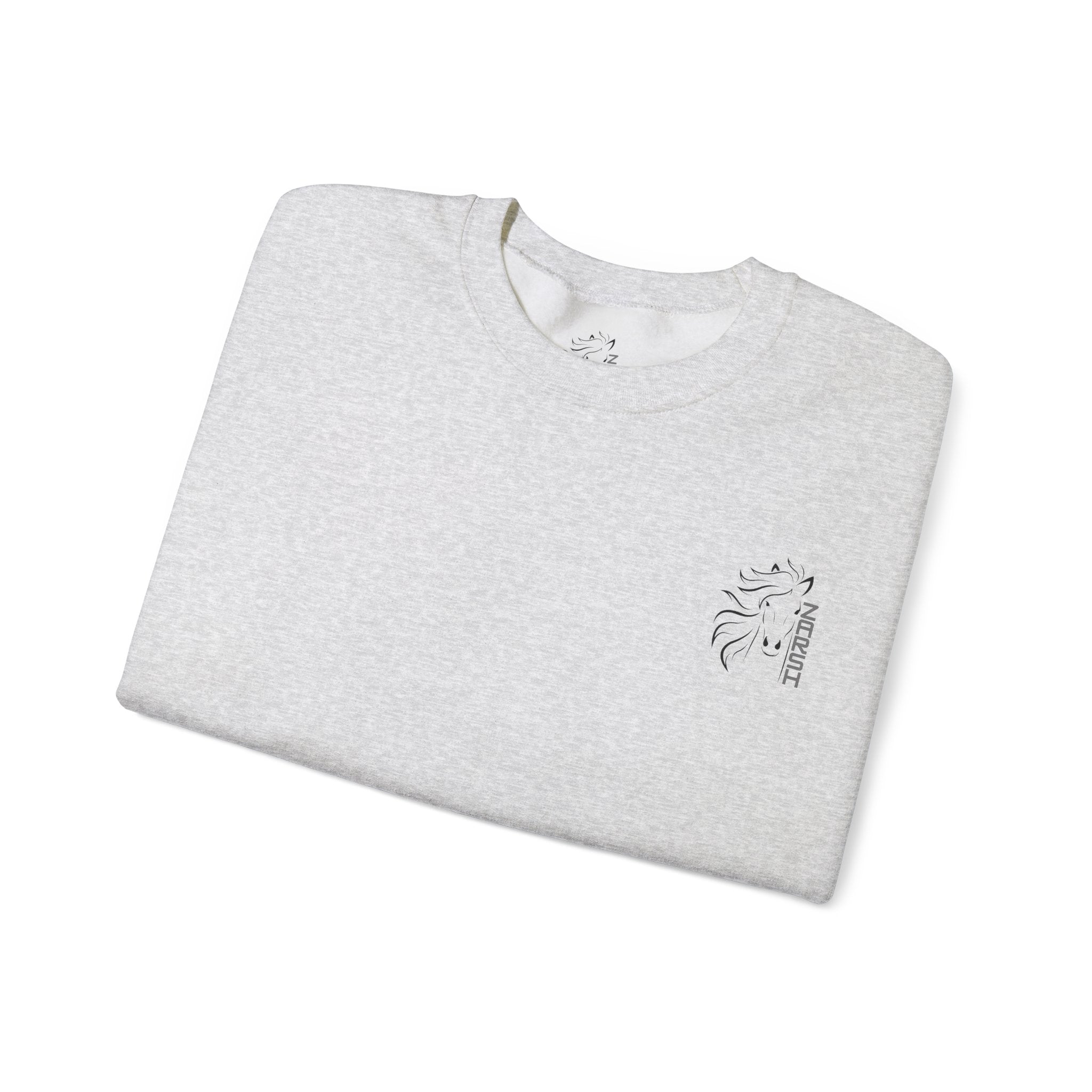 --Embroidered-- Unisex Heavy Blend™ Crewneck Sweatshirt, Cozy Oversized Pullover for Men and Women, Perfect for Fall, Casual Wear, Gift for All Occasions
