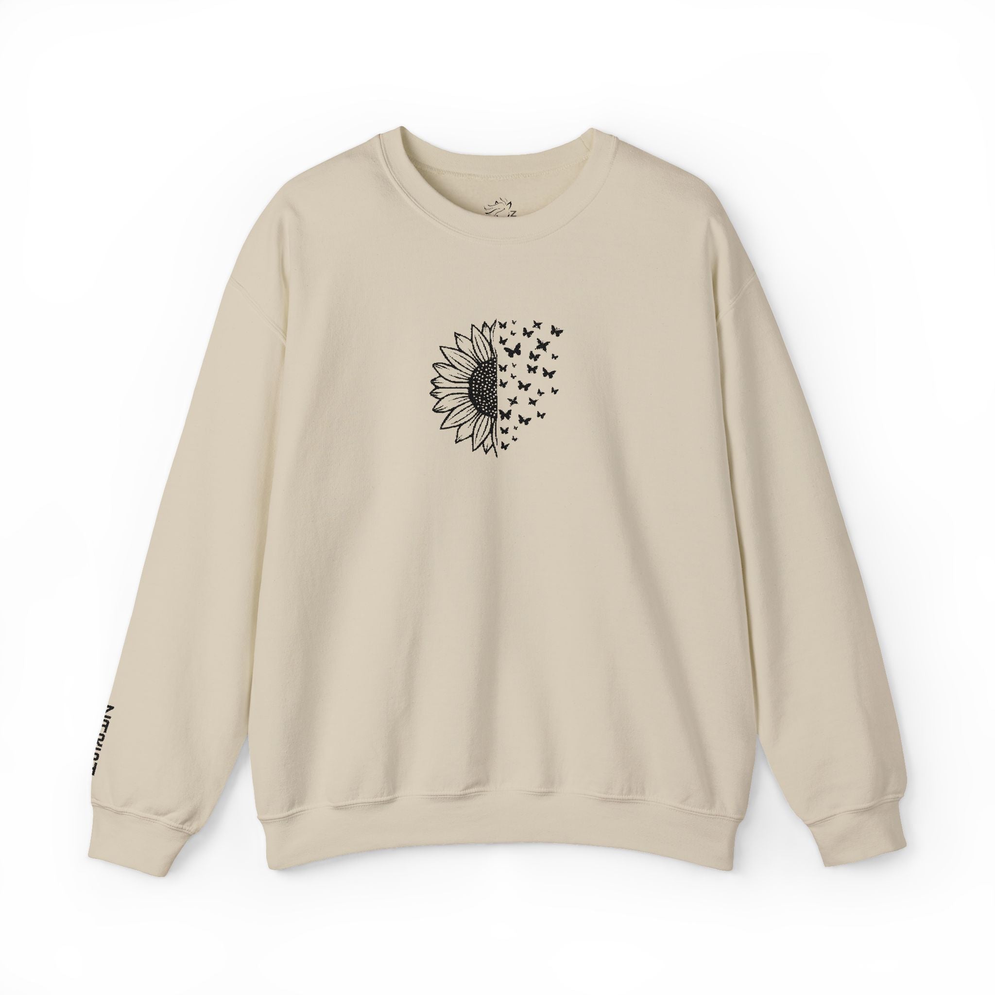Embroidered Comfortable Unisex Crewneck Sweatshirt with Stylish Floral Design, Cozy Apparel for Fall Fashion, Perfect Gift for Any Occasion, [...]