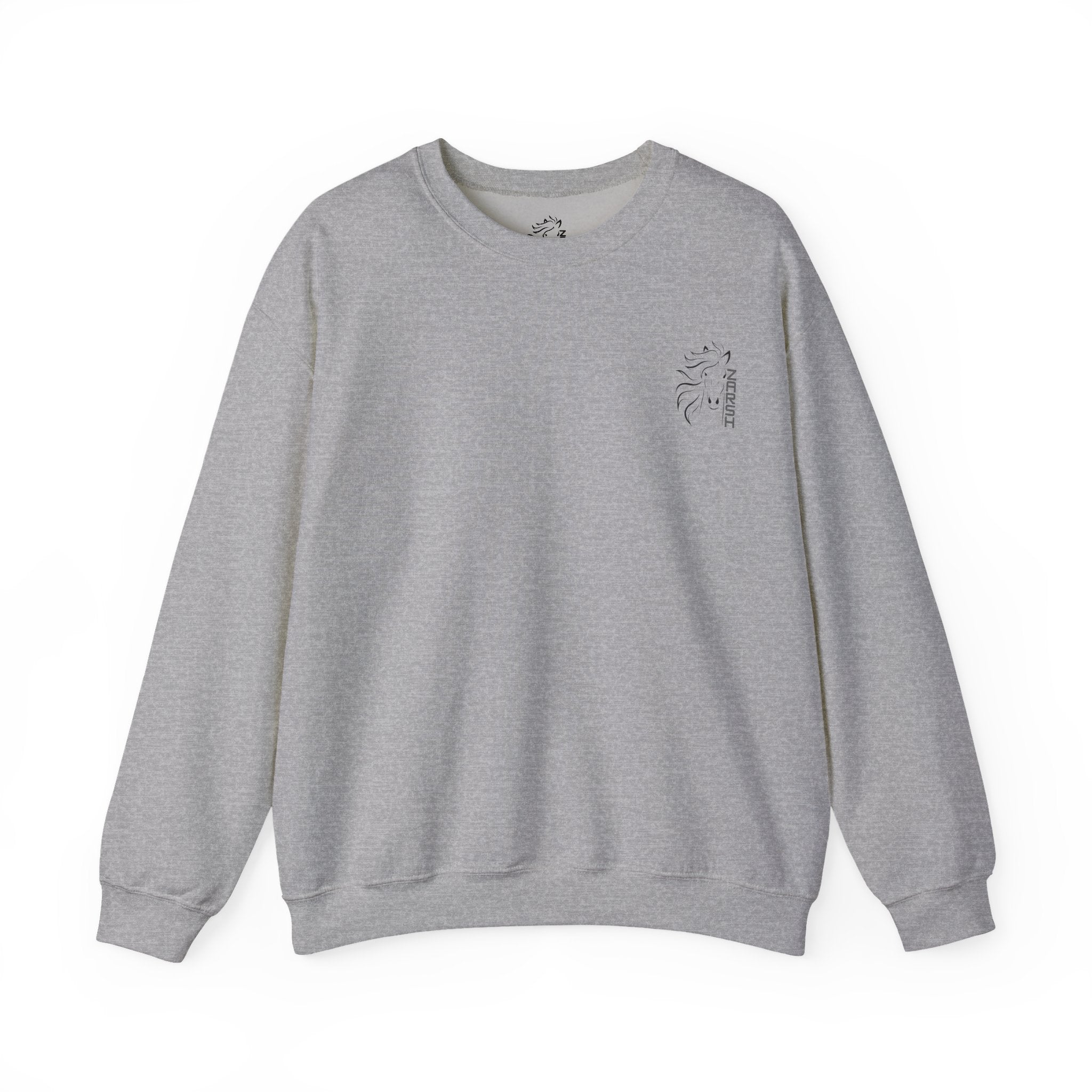 --Embroidered-- Unisex Heavy Blend™ Crewneck Sweatshirt, Cozy Oversized Pullover for Men and Women, Perfect for Fall, Casual Wear, Gift for All Occasions