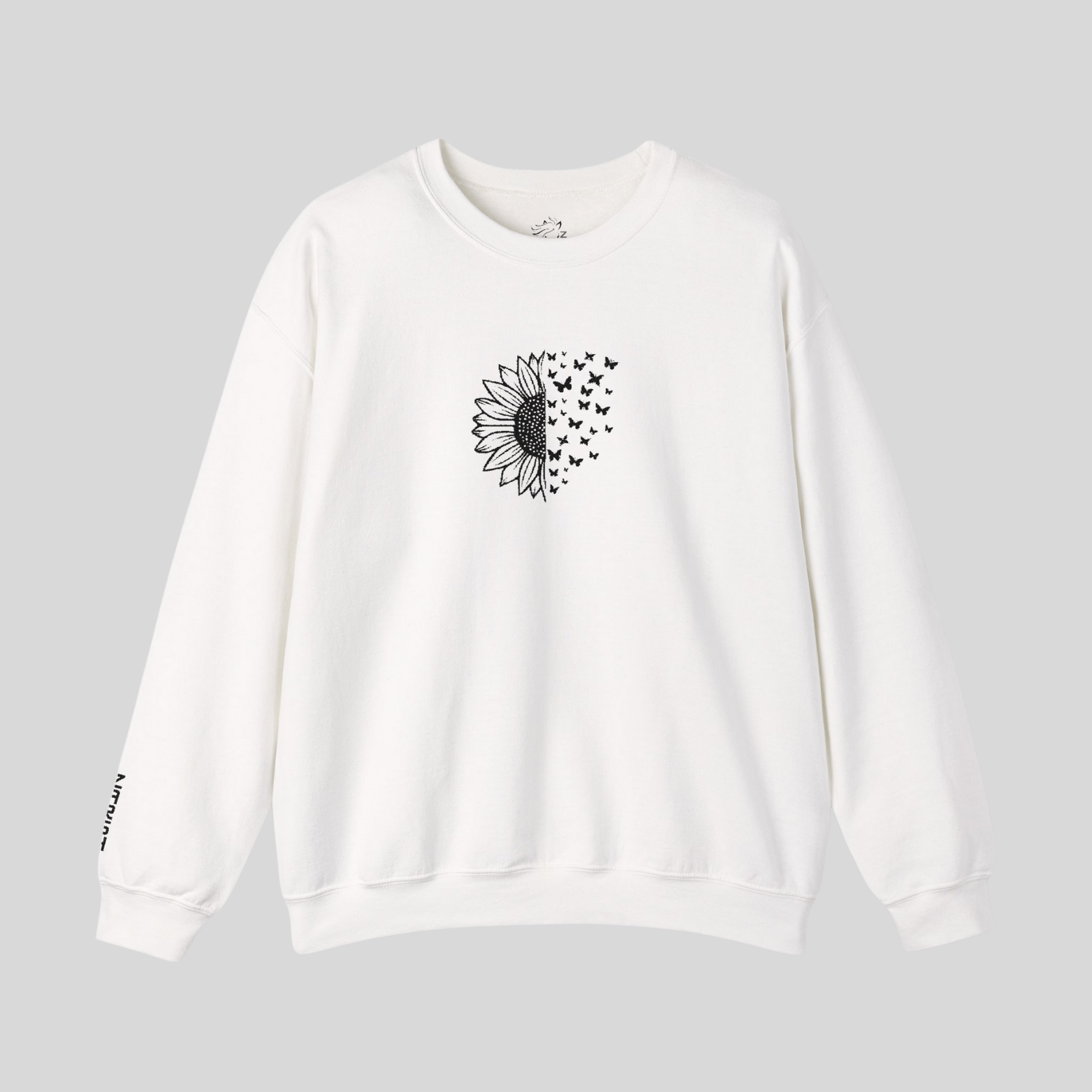 Embroidered Comfortable Unisex Crewneck Sweatshirt with Stylish Floral Design, Cozy Apparel for Fall Fashion, Perfect Gift for Any Occasion, [...]