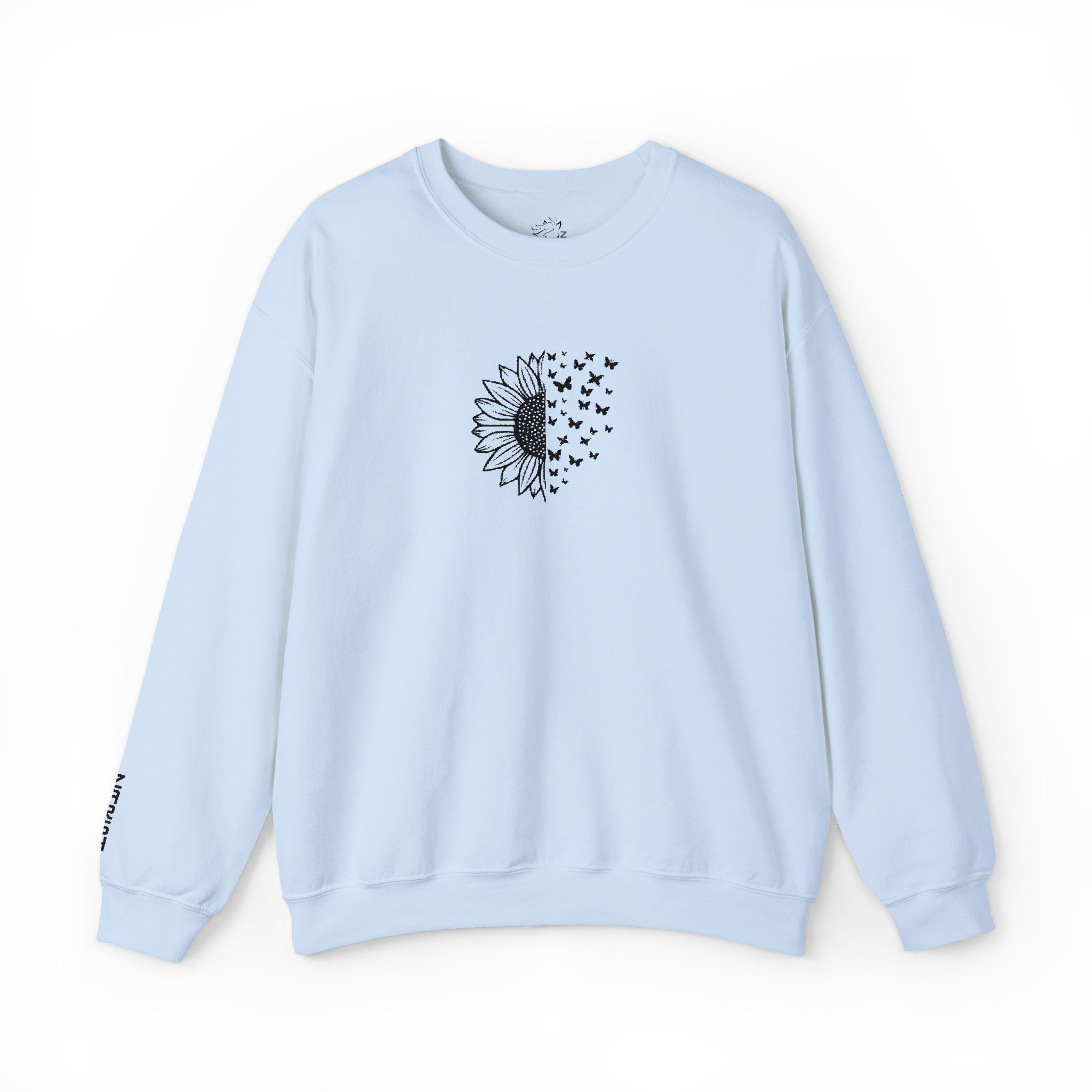 Embroidered Comfortable Unisex Crewneck Sweatshirt with Stylish Floral Design, Cozy Apparel for Fall Fashion, Perfect Gift for Any Occasion, [...]