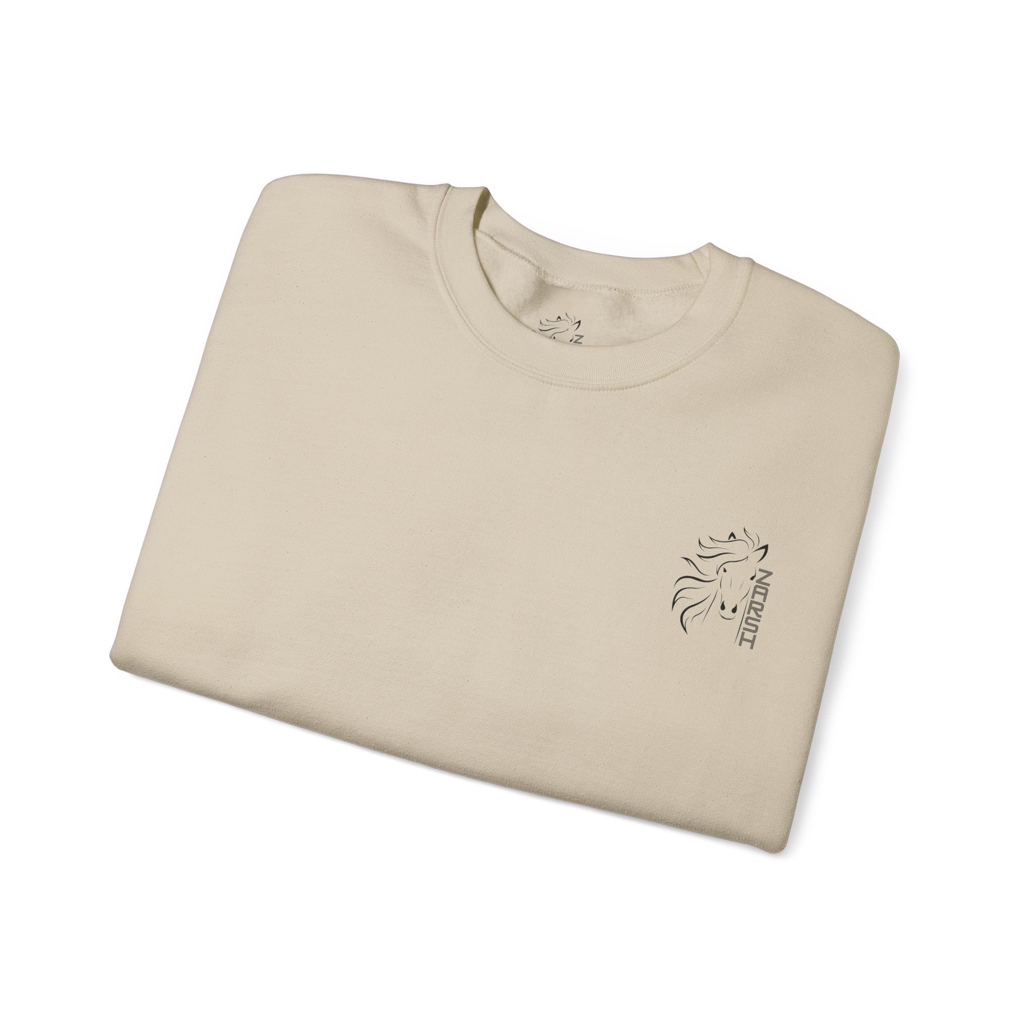 --Embroidered-- Unisex Heavy Blend™ Crewneck Sweatshirt, Cozy Oversized Pullover for Men and Women, Perfect for Fall, Casual Wear, Gift for All Occasions